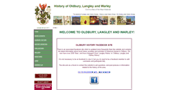 Desktop Screenshot of historyofoldbury.co.uk