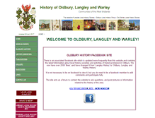 Tablet Screenshot of historyofoldbury.co.uk
